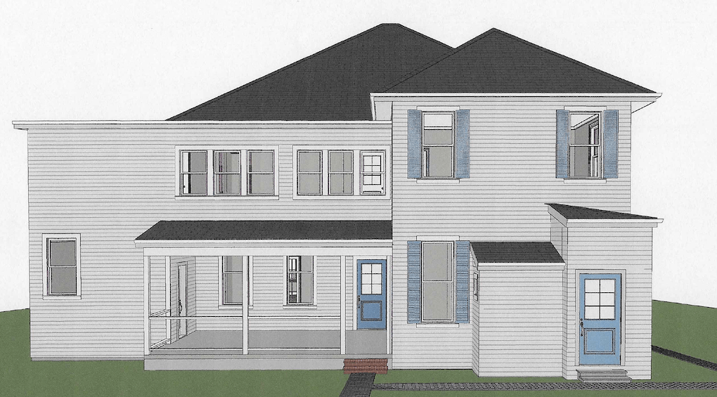 A modeled home expansion