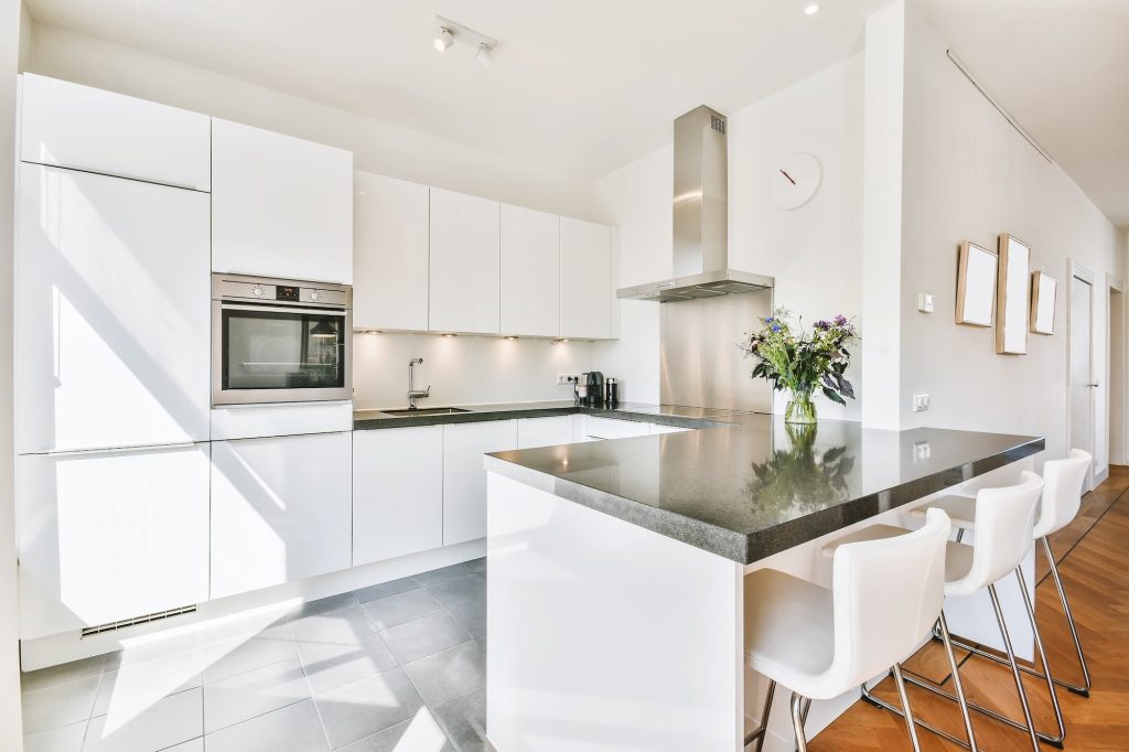 A custom remodel kitchen